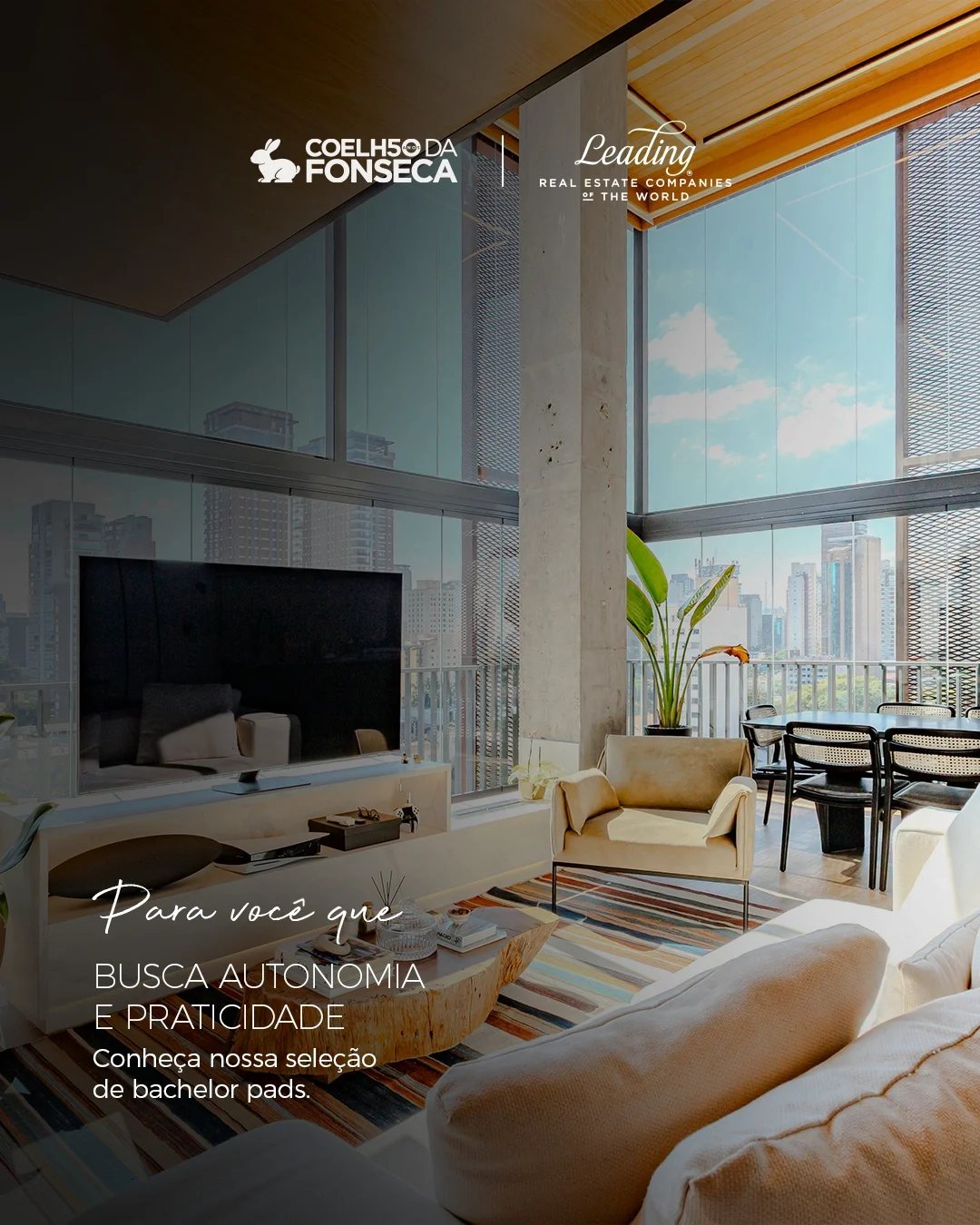 #CuradoriaCoelho | Bachelor Pads
